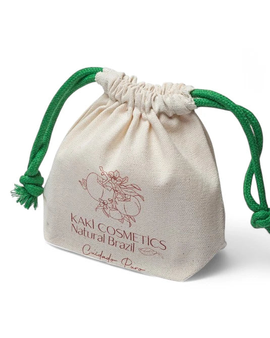 Cotton Mini-Bag - Kaki Cosmetics