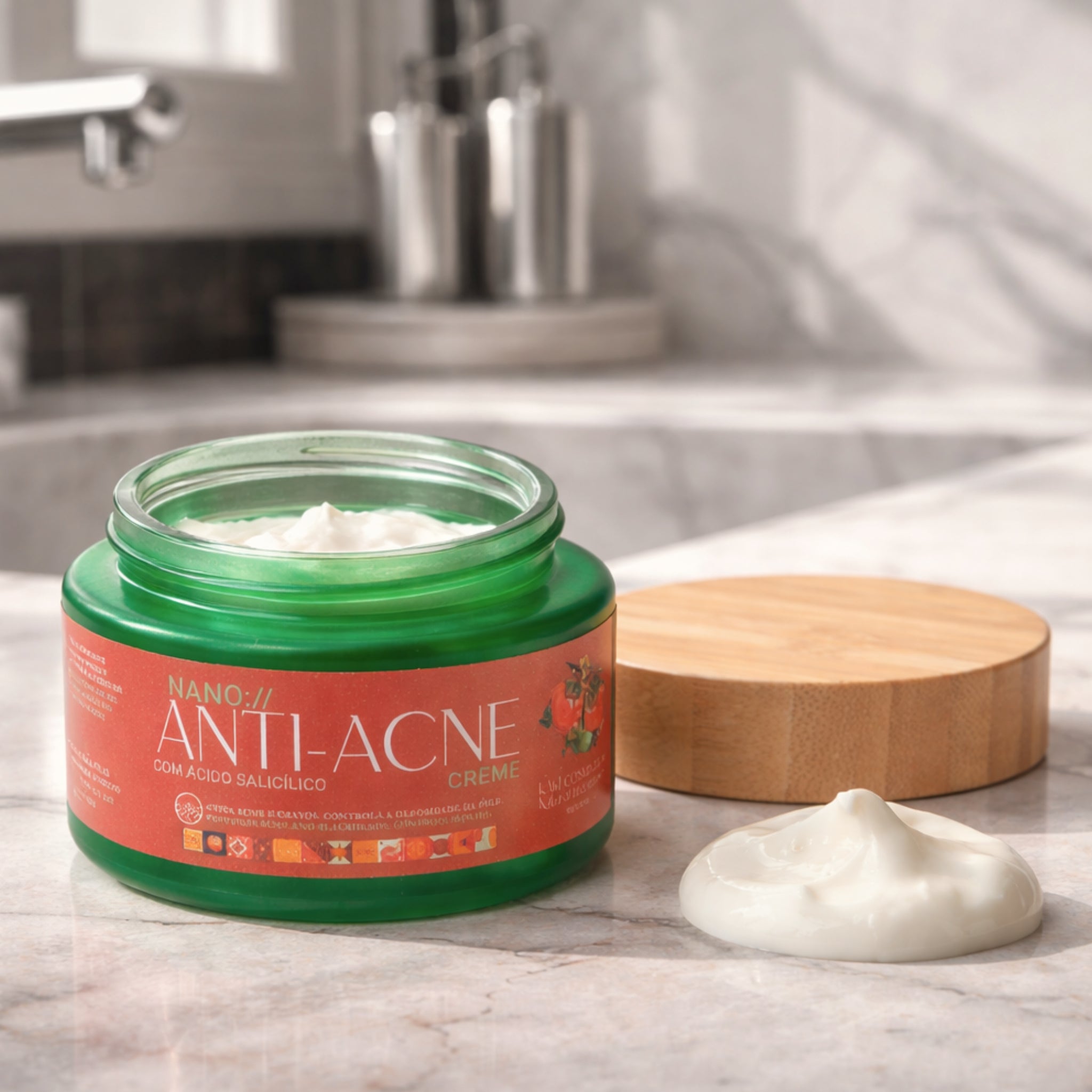 Creme Facial Antiacne