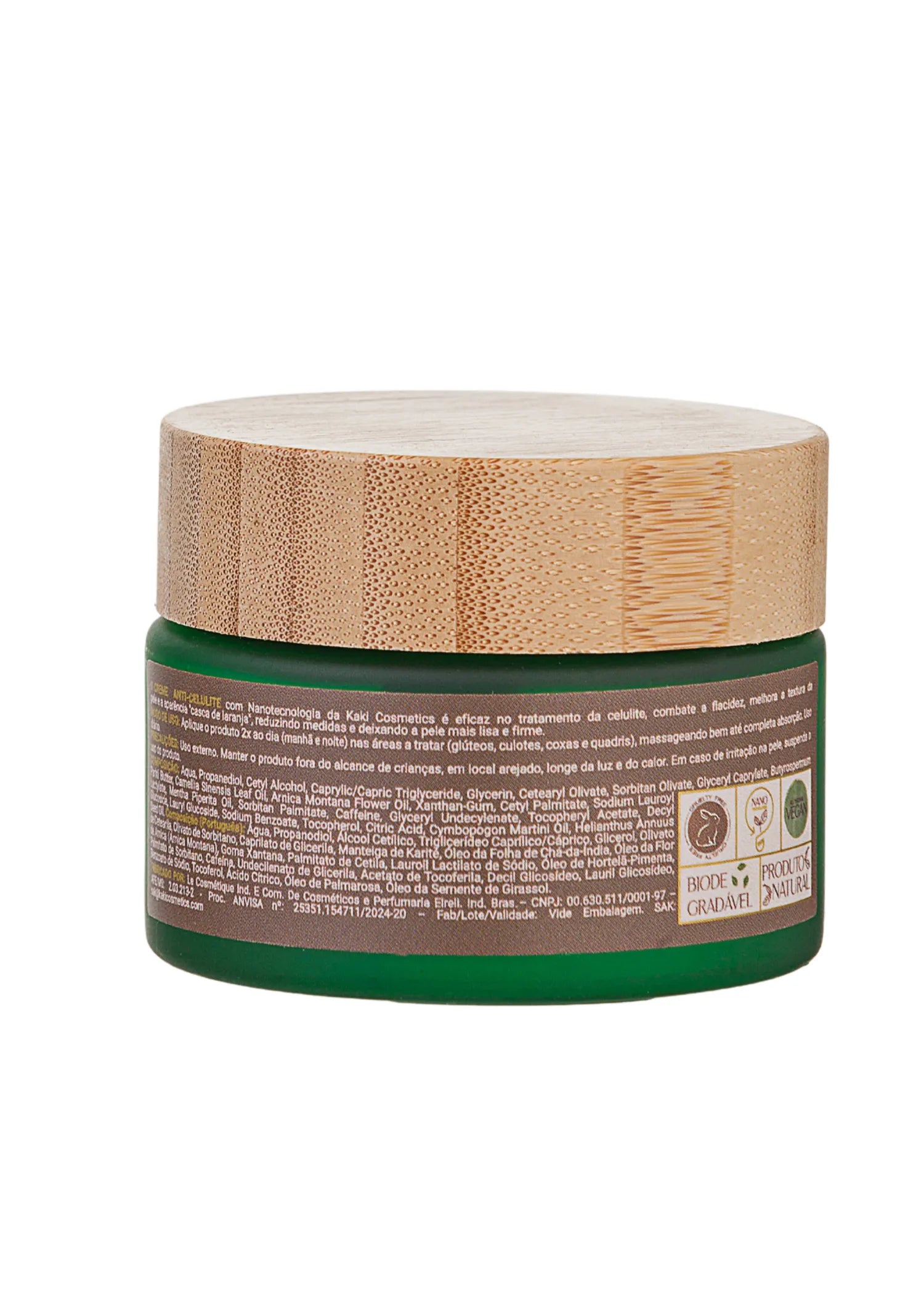 Creme Corporal Anticelulite – Kaki Cosmetics