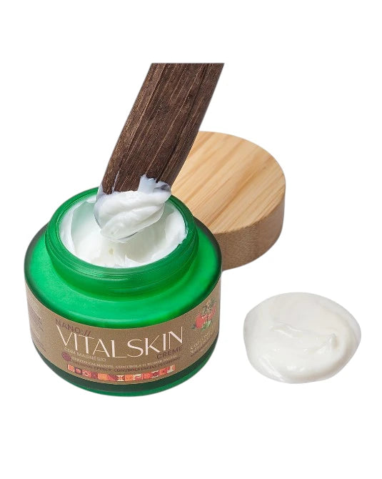 Creme Facial Antirosácea – VitalSkin – Vermelhidão – Kaki Cosmetics
