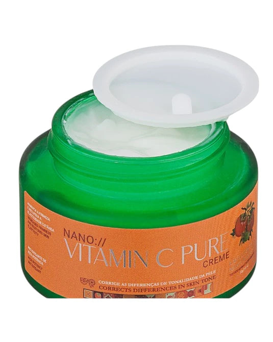 Creme Facial Vitamina C Pura – Ácido Ascórbico – Kaki Cosmetics