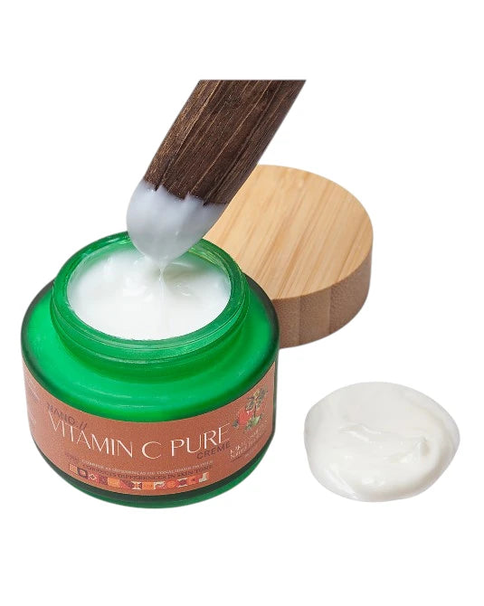 Creme Facial Vitamina C Pura – Ácido Ascórbico – Kaki Cosmetics