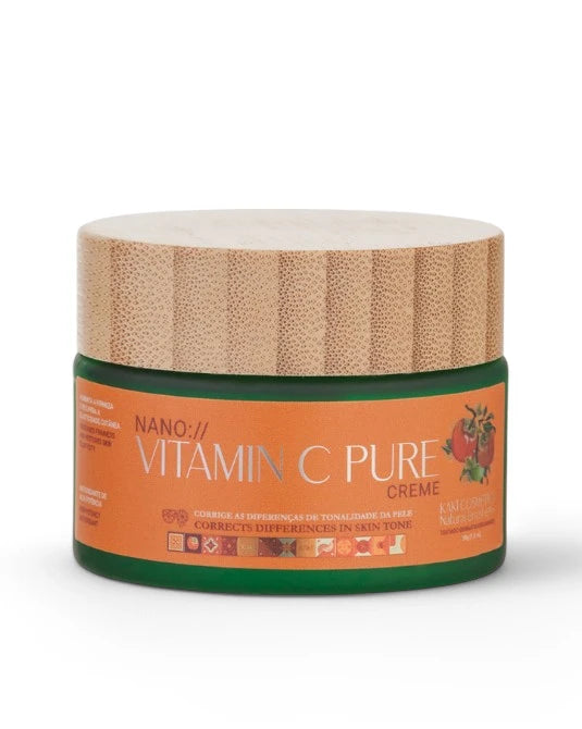 Creme Facial Vitamina C Pura – Ácido Ascórbico – Kaki Cosmetics