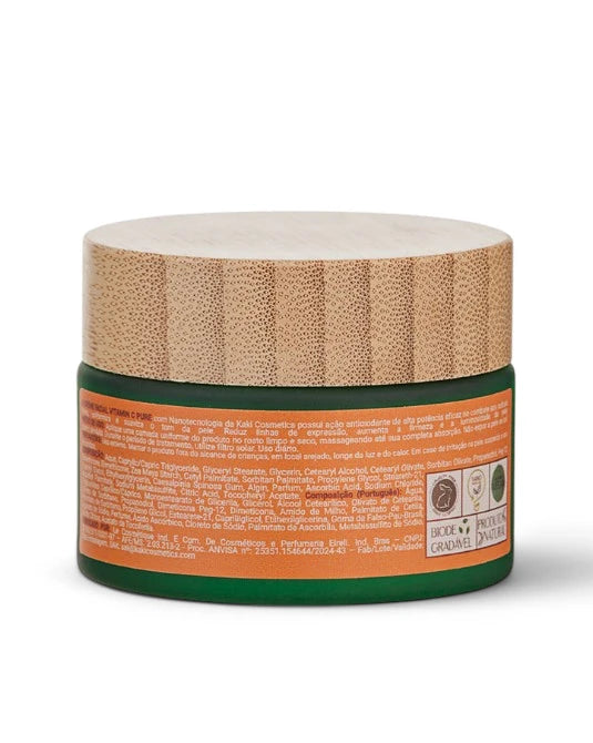 Creme Facial Vitamina C Pura – Ácido Ascórbico – Kaki Cosmetics