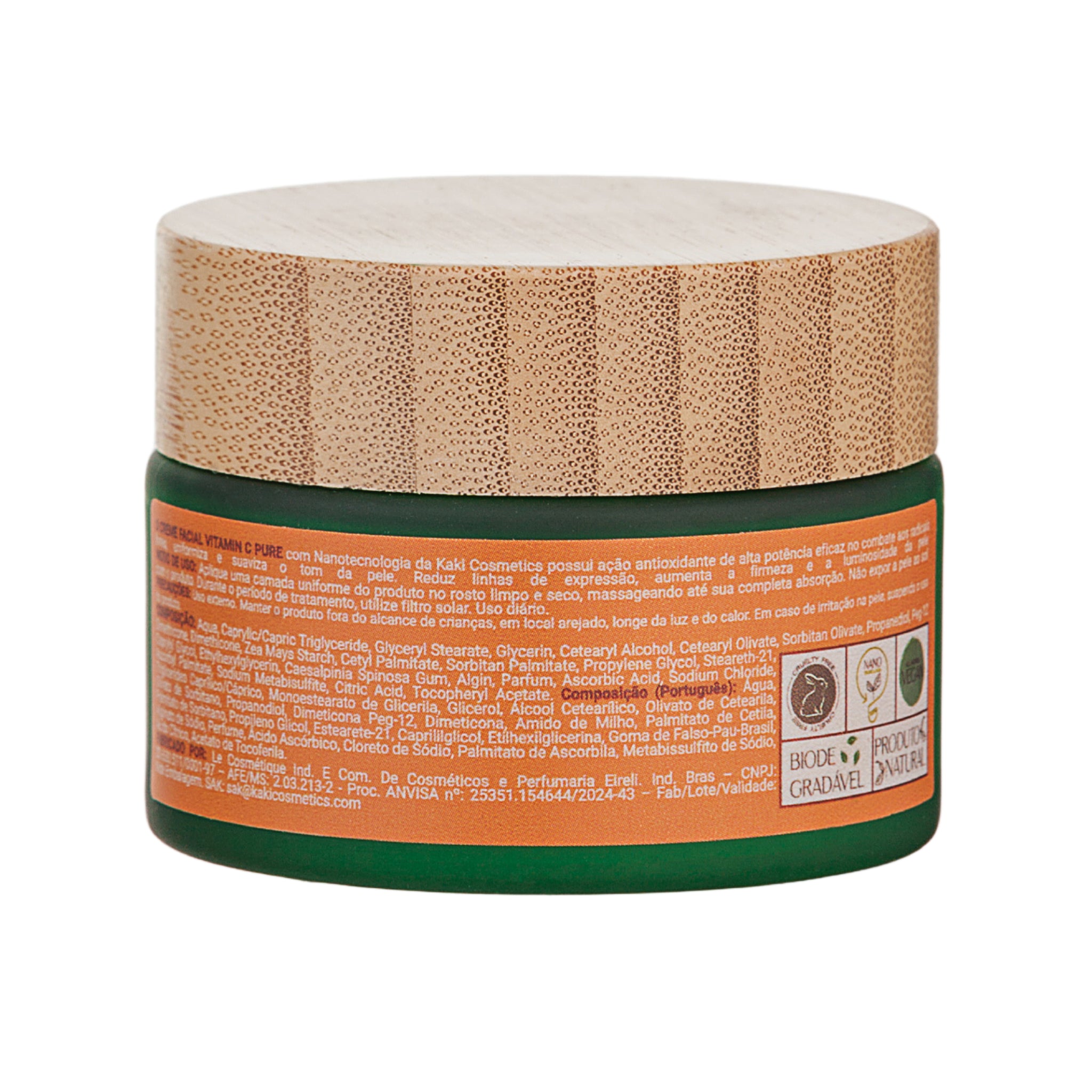 Creme Facial Vitamina C Pura