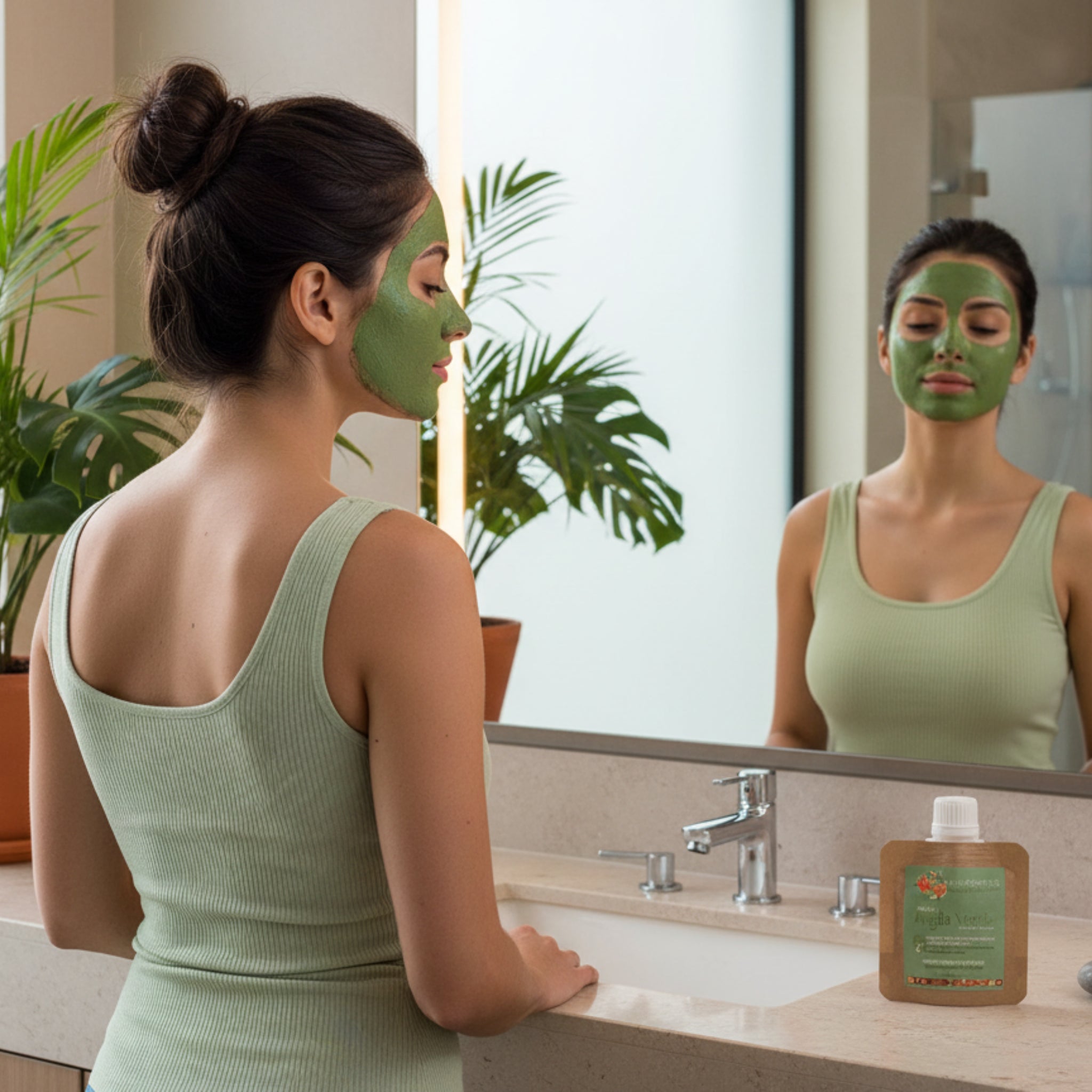 Máscara Facial Argila Verde