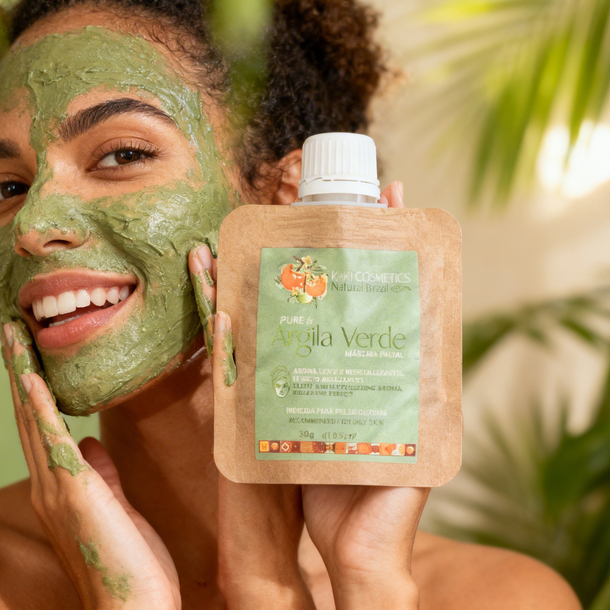 Máscara Facial Argila Verde
