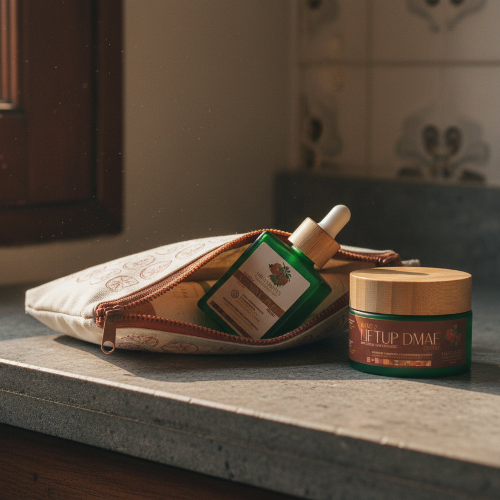 Nécessaire Algodão Cru