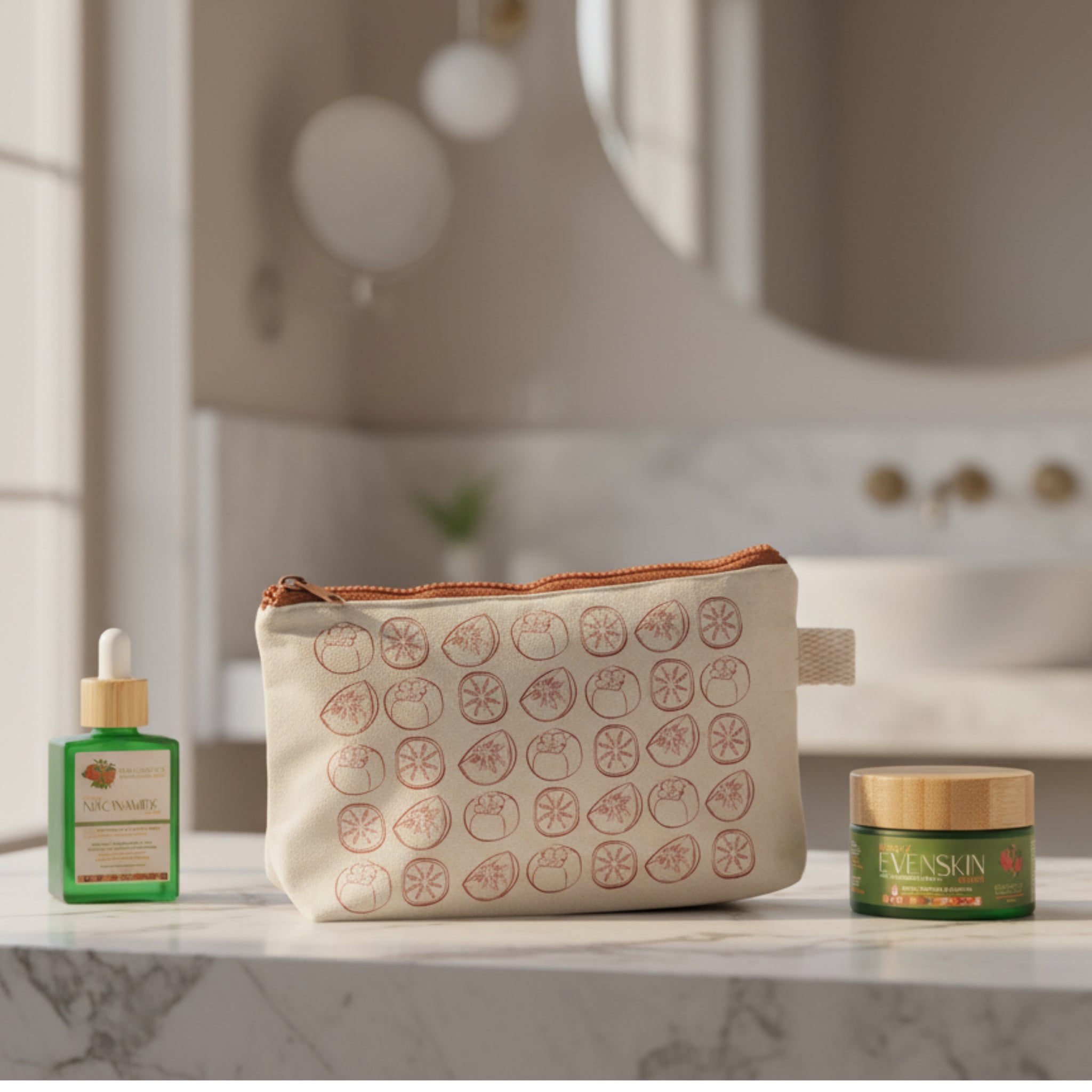 Nécessaire Algodão Cru