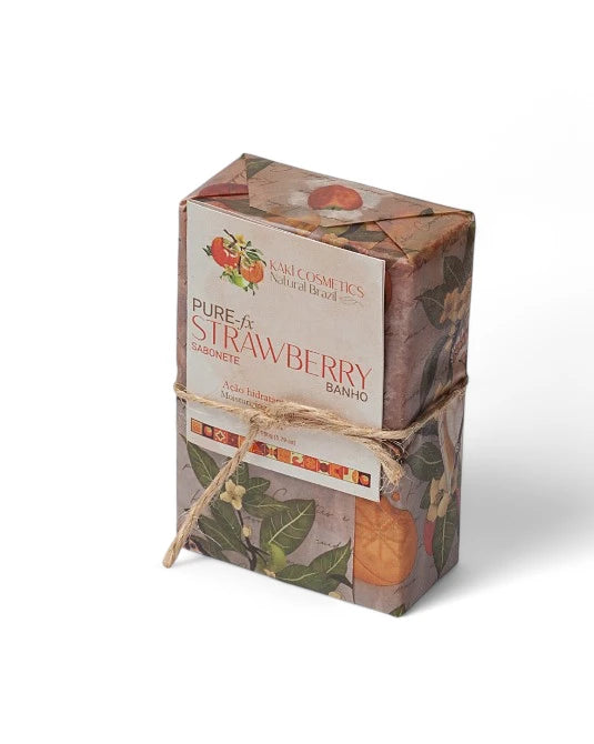 Sabonete Morango - Strawberry - Rústico - Kaki Cosmetics