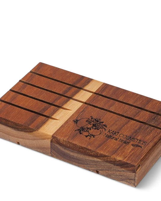 Saboneteira de Madeira - Kaki Cosmetics