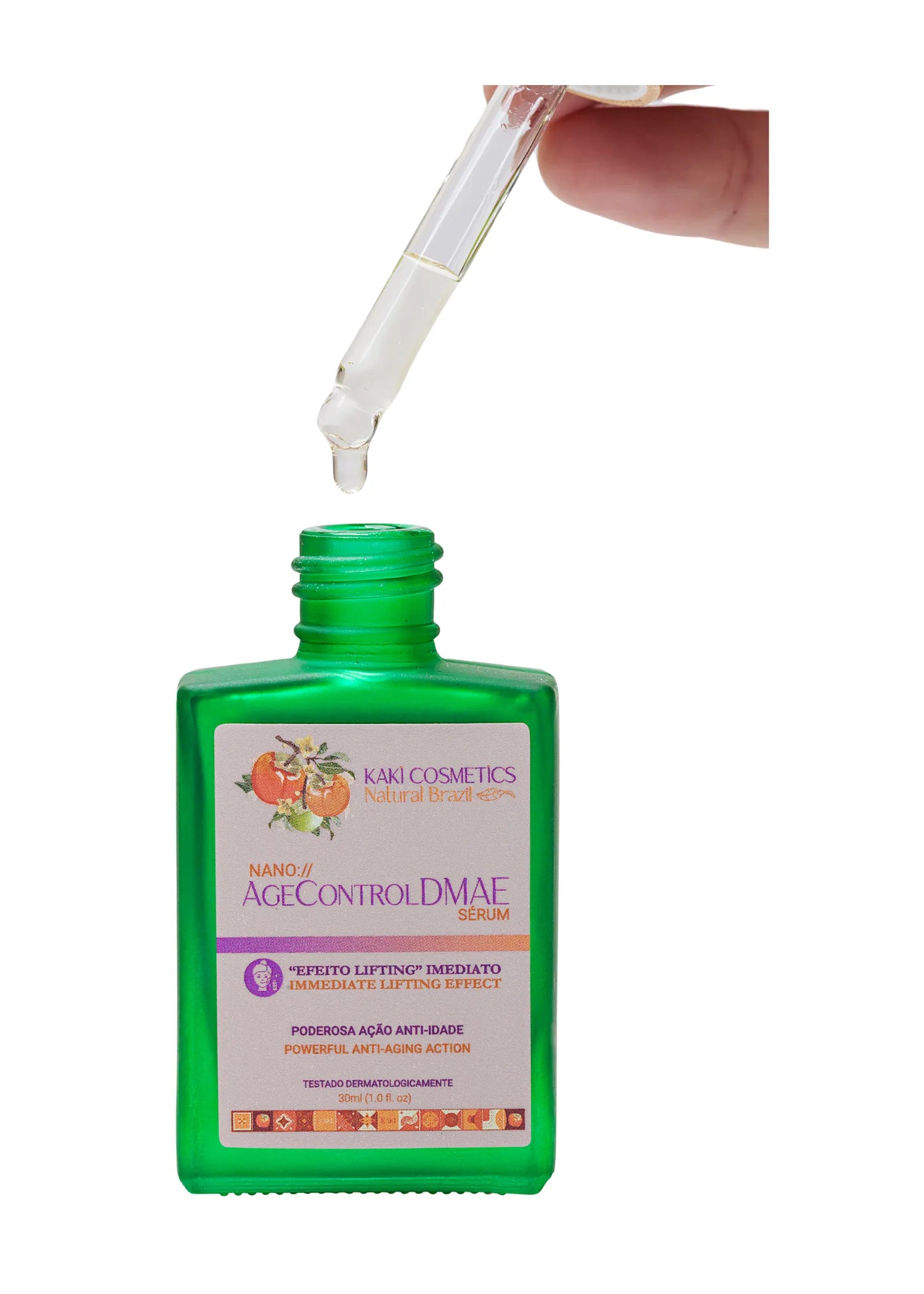 Sérum Facial Anti-idade – AgeControl DMAE – Kaki Cosmetics