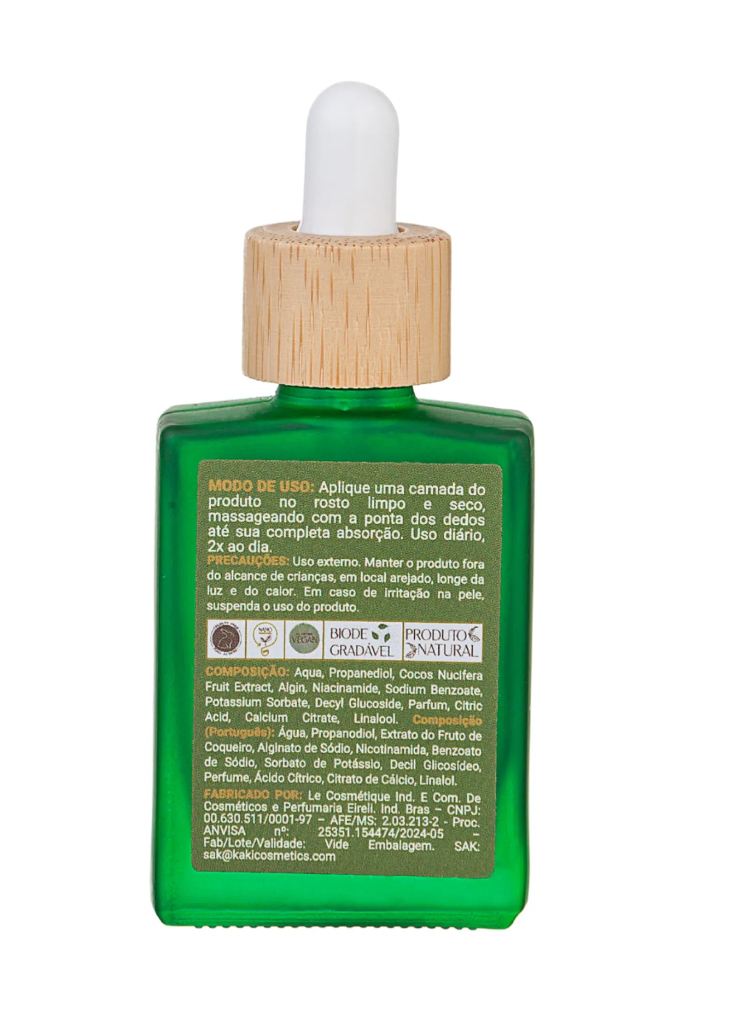 Sérum Facial Niacinamida – Concentrado – Kaki Cosmetics