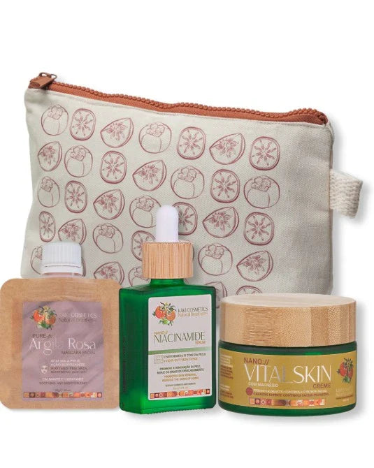 Coleção Pele Normal e Sensível - Antirosácea e Rubor Facial - Kaki Cosmetics