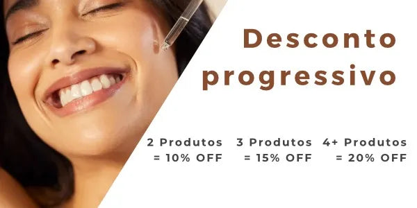 Desconto Progressivo - Kaki Cosmetics