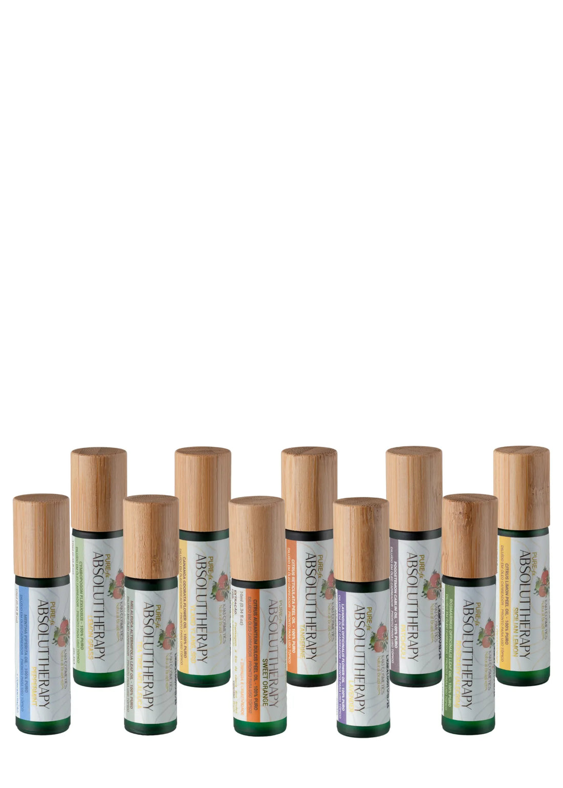 Mix Óleos Essenciais - 10 Aromas - Kaki Cosmetics
