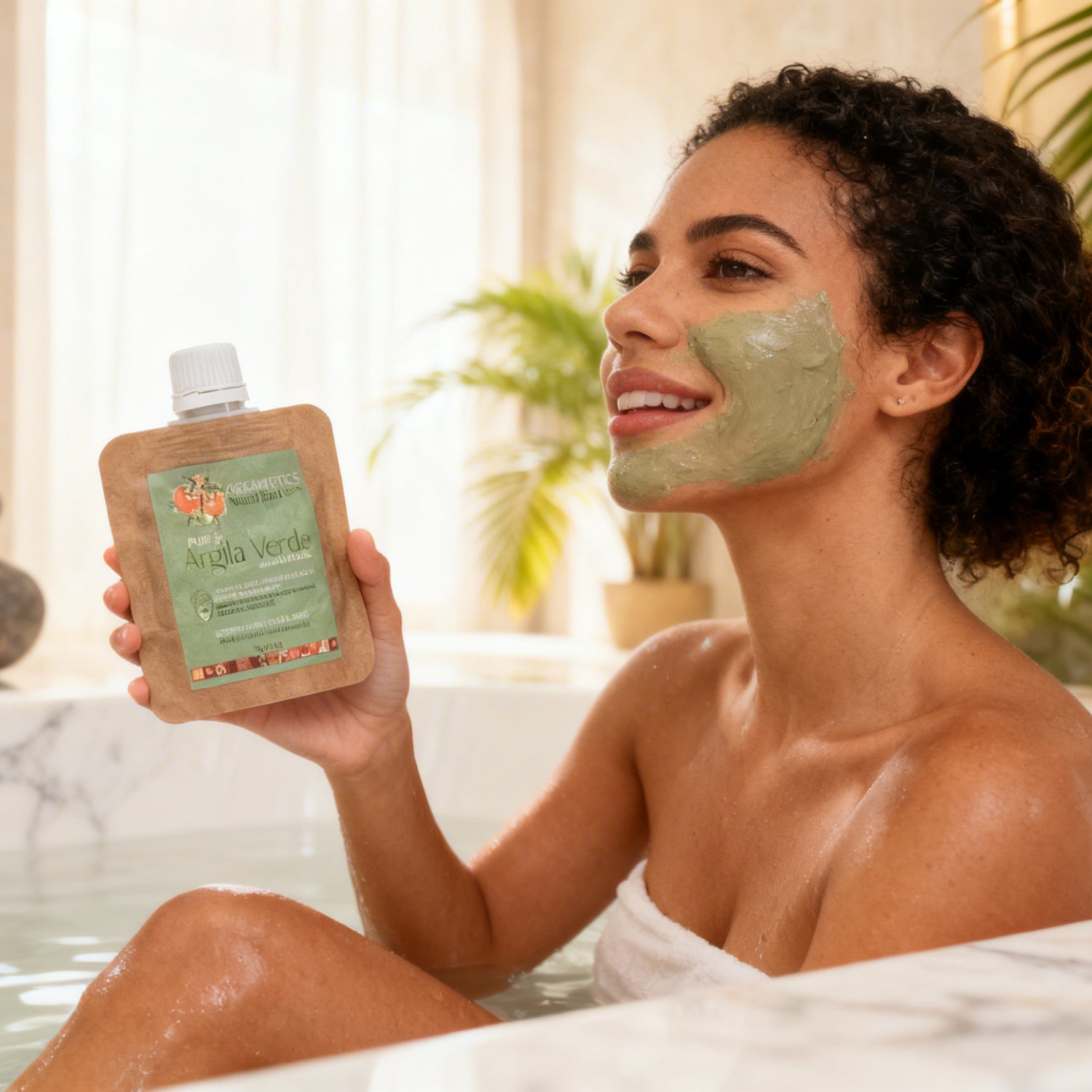 Máscara Facial Argila Verde