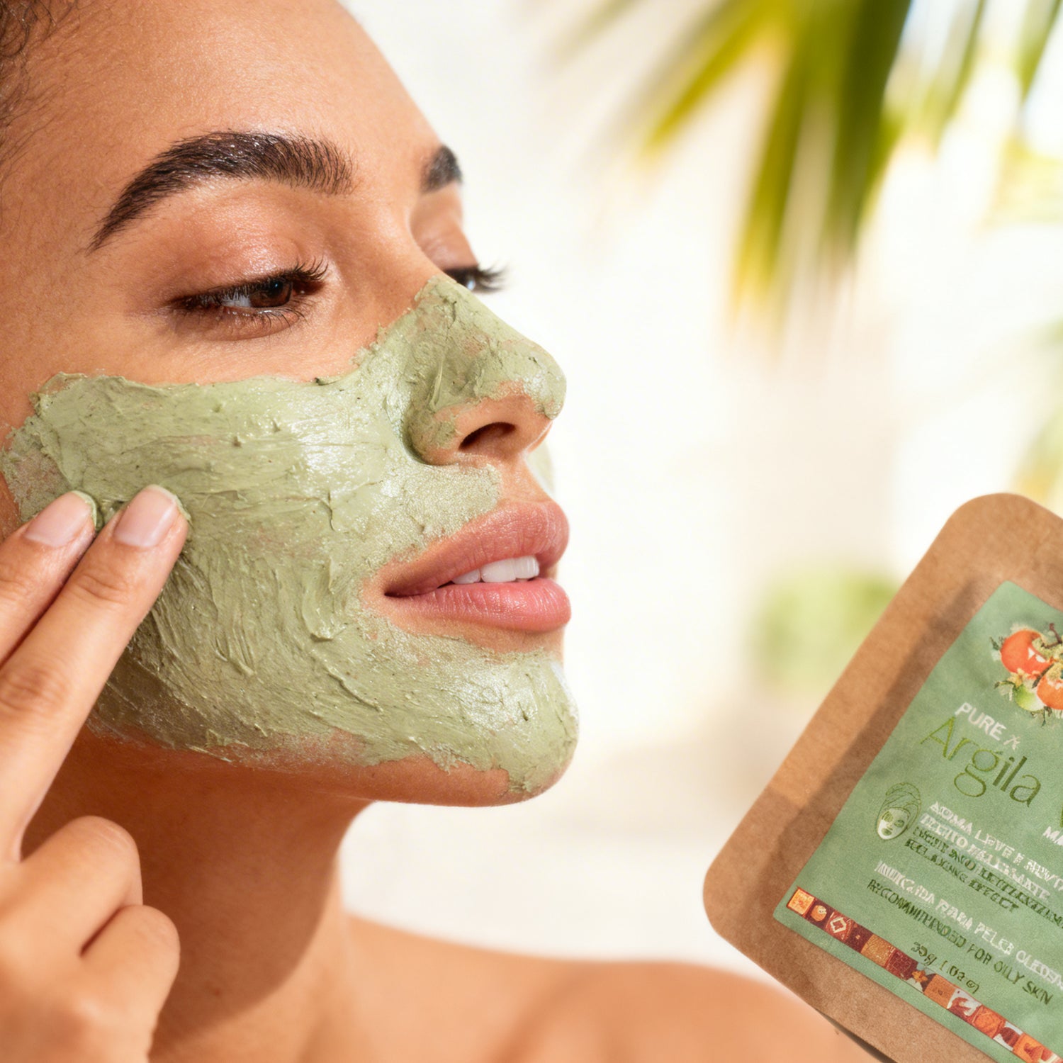 Máscara Facial Argila Verde