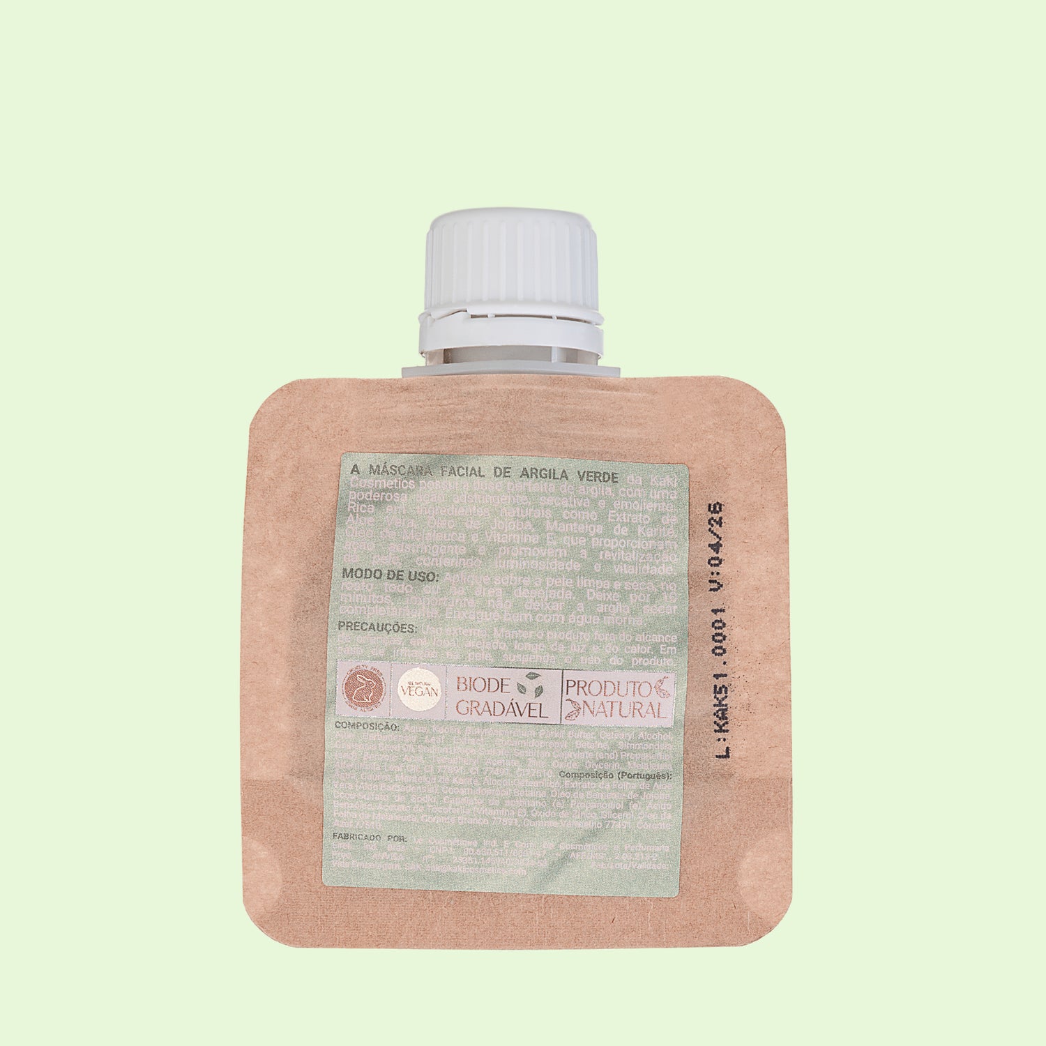 Máscara Facial Argila Verde