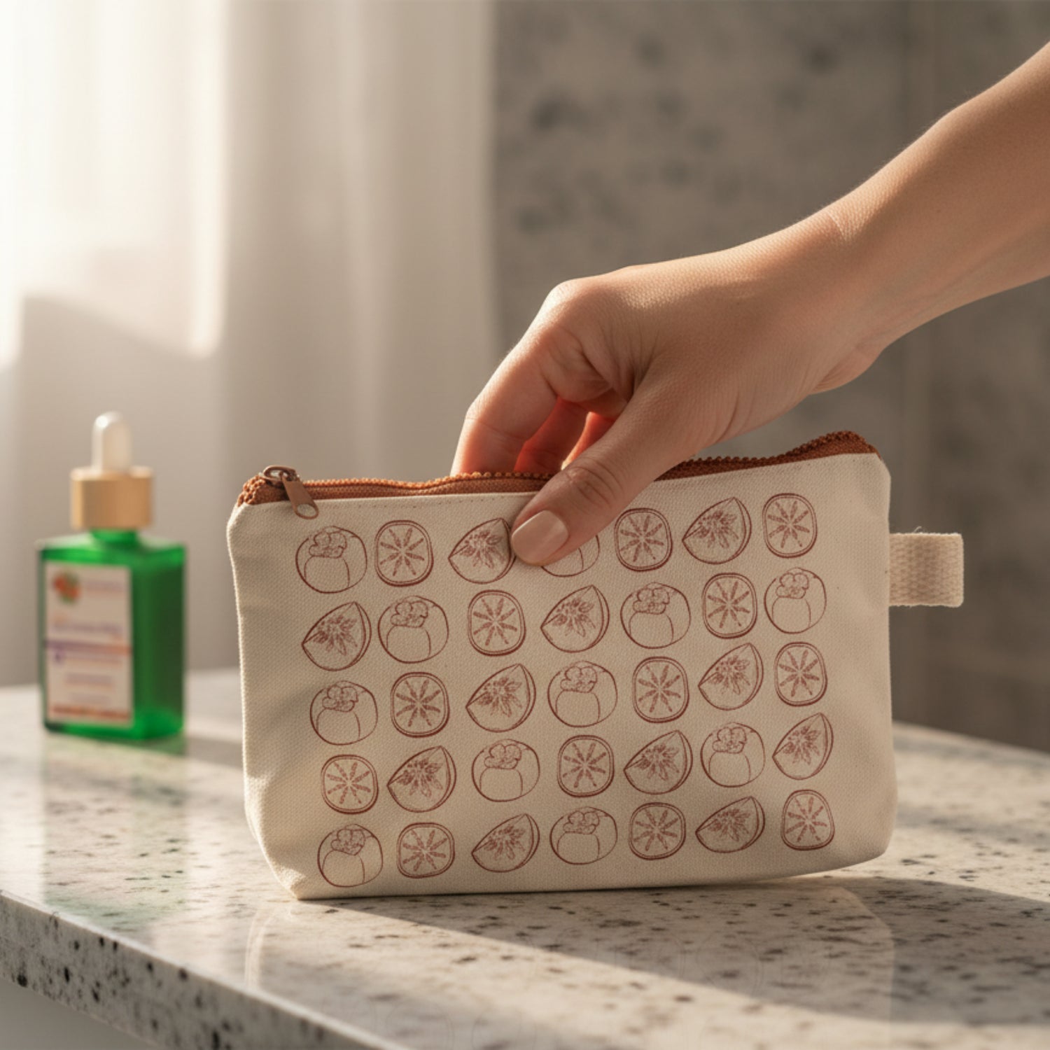 Nécessaire Algodão Cru