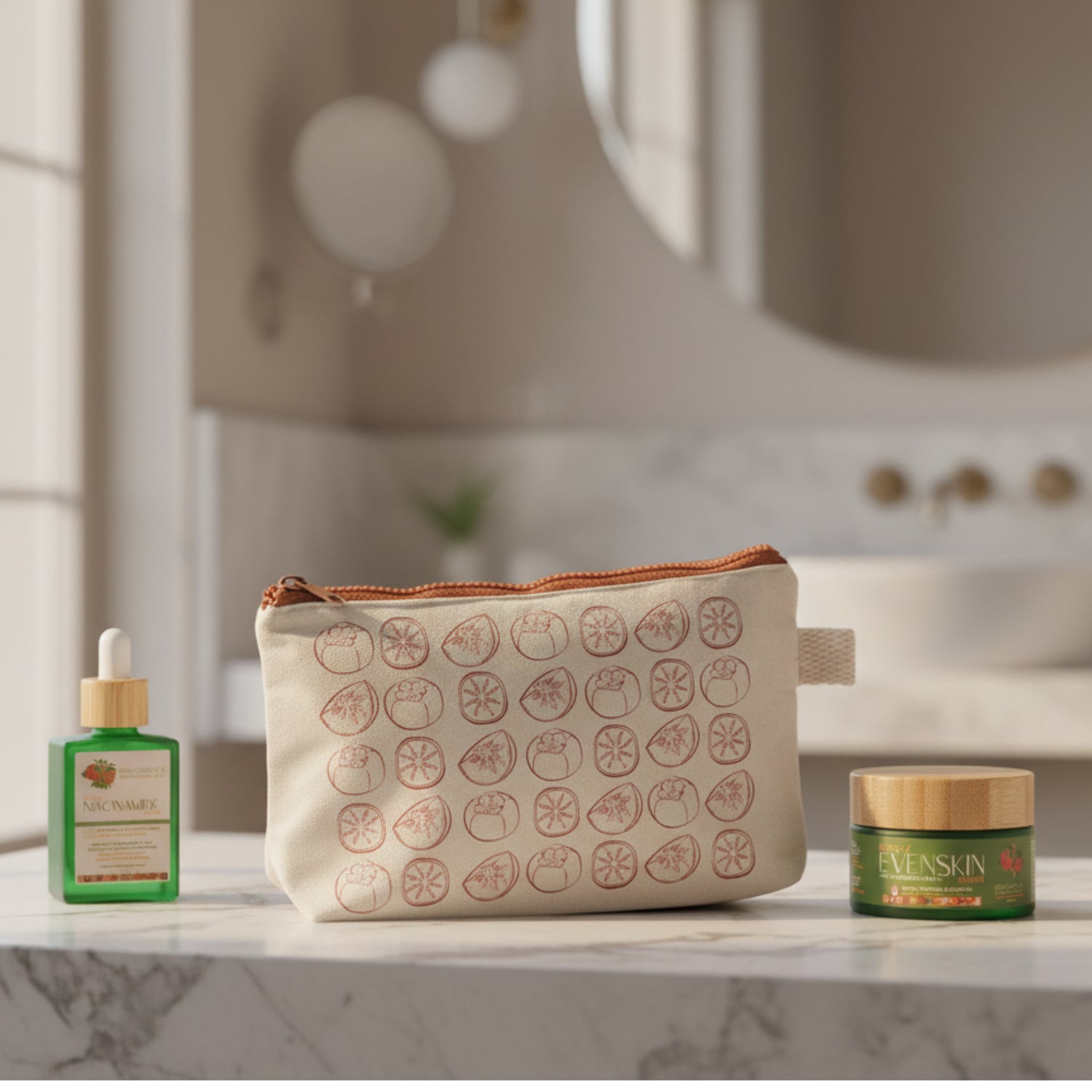 Nécessaire Algodão Cru