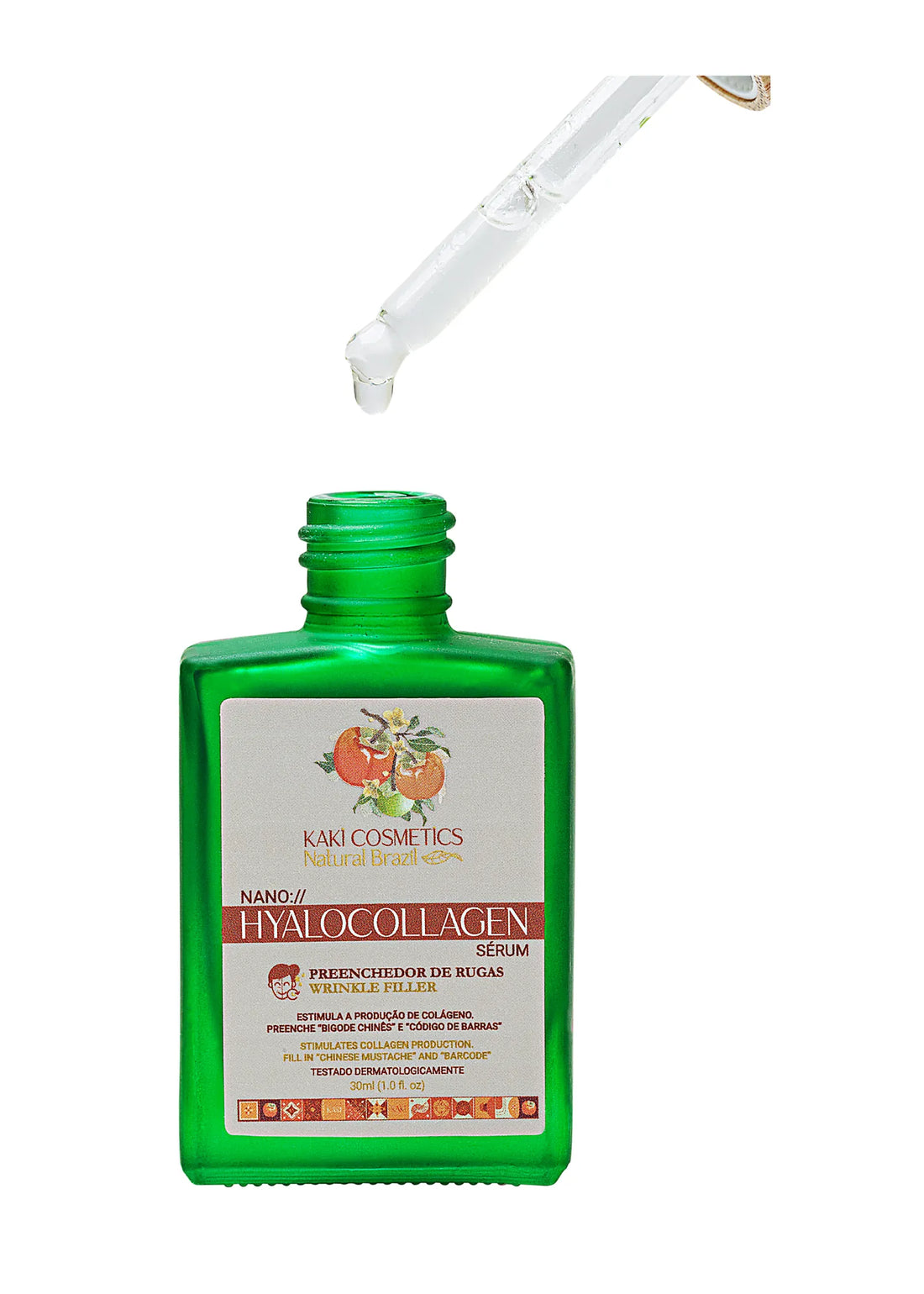 Sérum Facial Ácido Hialurônico e Colágeno – Hyalocollagen – Kaki Cosmetics