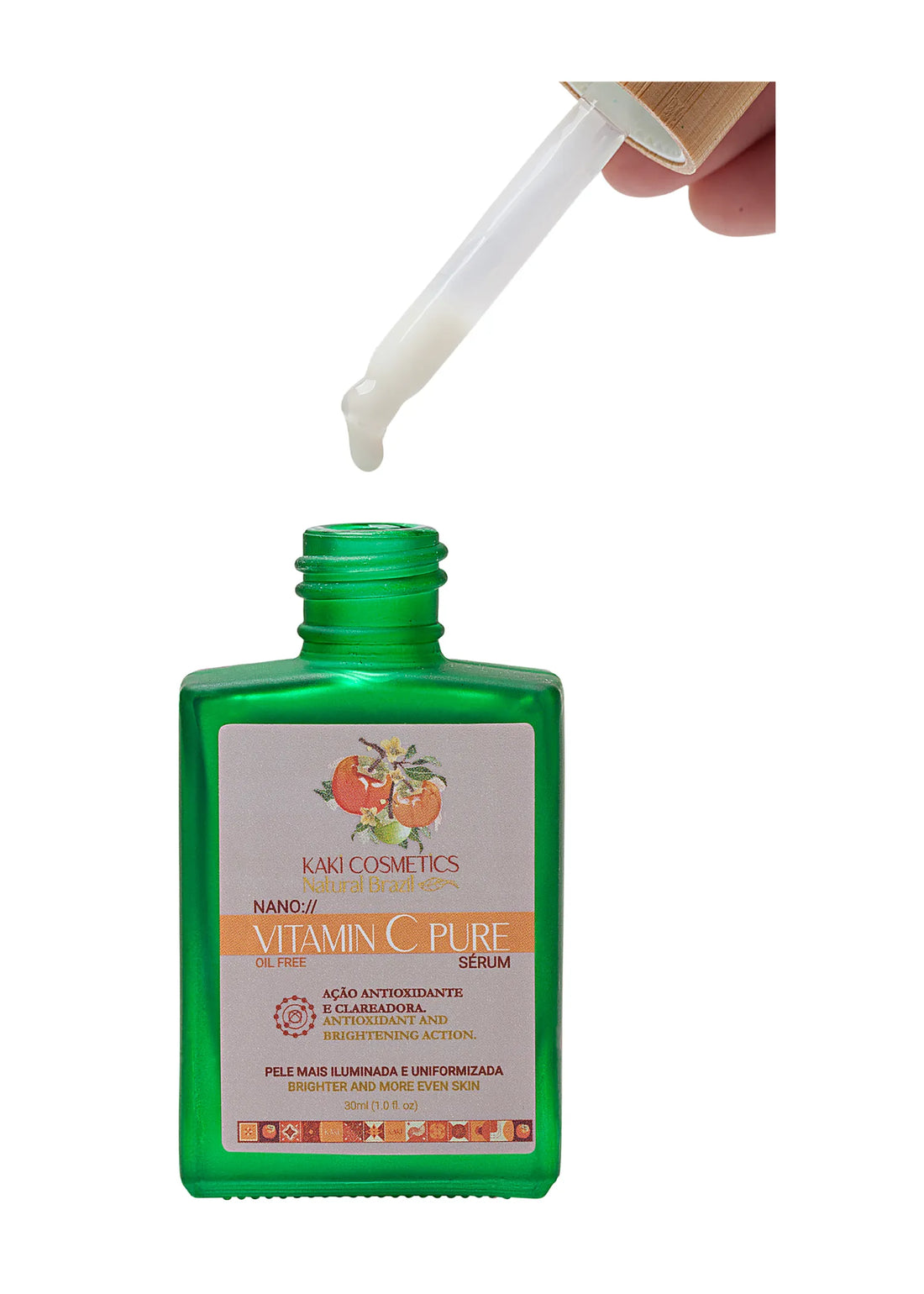Sérum Facial Vitamina C Pura – Ácido Ascórbico – Kaki Cosmetics